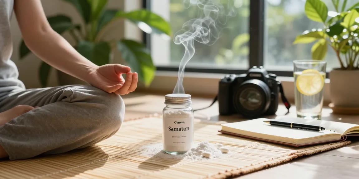 Discover the benefits of third-party tested white Sumatra kratom in a calming wellness setting.
