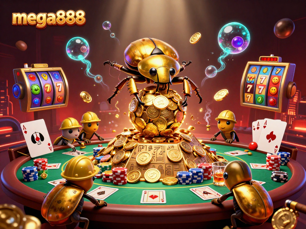 Mega888 menawarkan pengalaman kasino unik dengan objek permainan menarik yang menggoda!