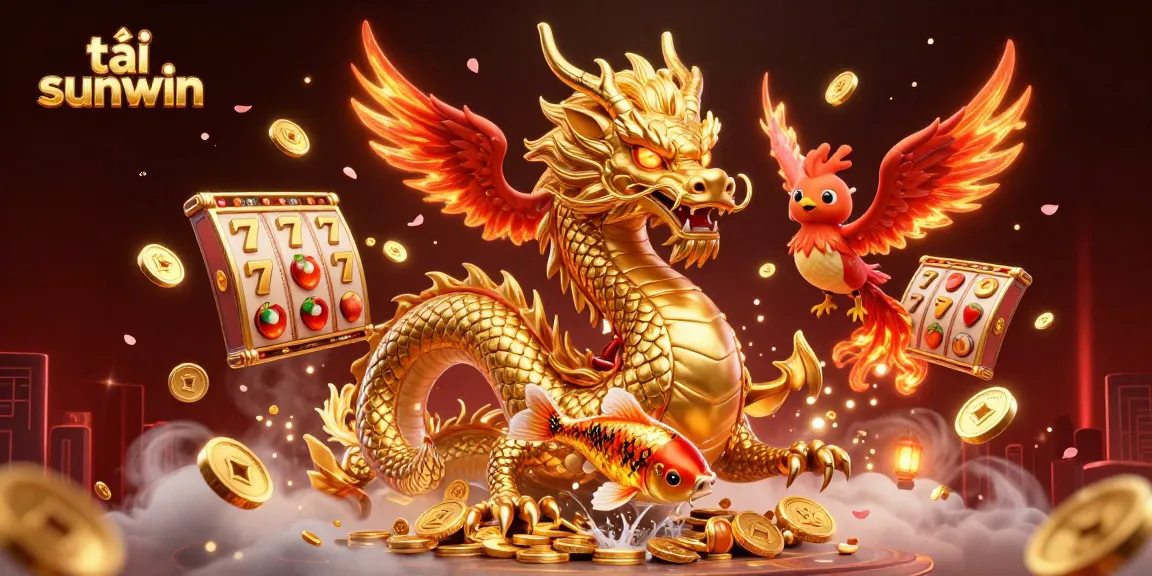 Play và tải sunwin for thrilling jackpot action with vibrant characters and casino elements.
